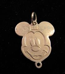 VINTAGE LOT OF WALT DISNEY MICKEY MOUSE WATCHES, EARRIINGS & FIGURE 
